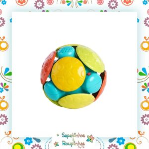 Bright Starts - Bola De Engatinhar Wooble Bobble Treme Treme Colorida - Imagem 4