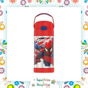 Thermos - Garrafa Térmica Funtainer de Personagens. Com Gravação A Laser - Imagem 4
