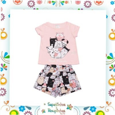 ByGus - Pijama Feminino Best Friends