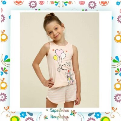 ByGus - Pijama Feminino Girafa