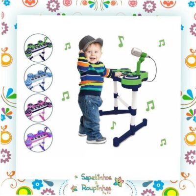Unik Toys - Piano e Teclado Eletrônico Infantil