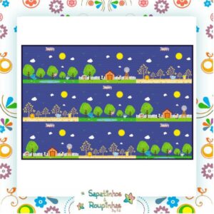 Unik Toys - Tapete Infantil Dupla Face - Imagem 10