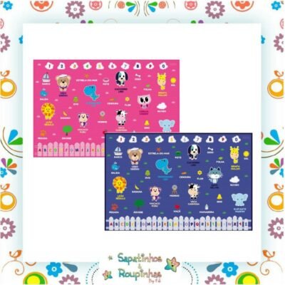 Unik Toys - Tapete Infantil Dupla Face