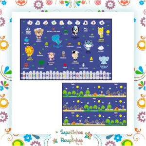 Unik Toys - Tapete Infantil Dupla Face - Imagem 8