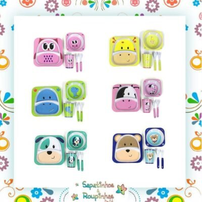 Unik Baby - Kit Alimentação com 5 peças