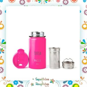 Pacco - Tumbler Térmico com Infusor Com Gravação A Laser - Imagem 5