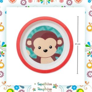 Buba - Prato Animal Fun Com Gravação A Laser - Imagem 7