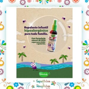 Bioclub-Repelente Spray Infantil Sai Mosquitinho 120ML - Imagem 4