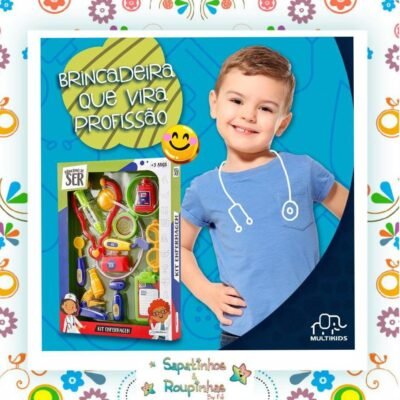 Multikids Baby - Kit De Enfermagem Brincando De Ser