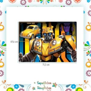 Toyster - Quebra cabeça grandão Transformers bumblebee 120pc - Imagem 3