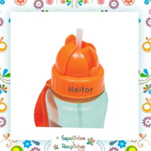 Buba - Garrafinha Infantil 400 ml Com Gravação A Laser - Imagem 7