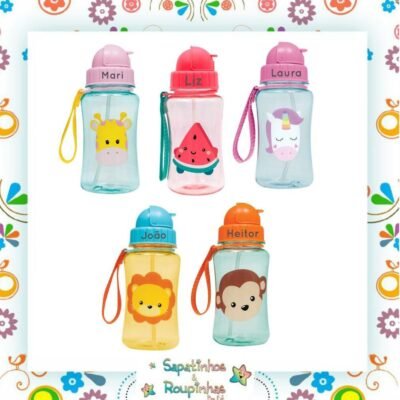 Buba - Garrafinha Infantil 400 ml Com Gravação A Laser