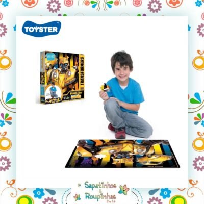 Toyster - Quebra cabeça grandão Transformers bumblebee 120pc