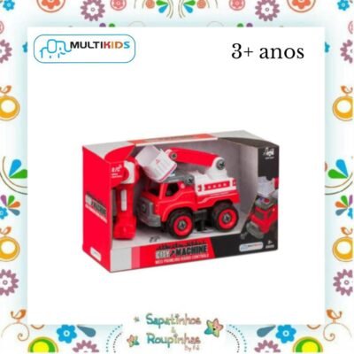 Multikids Baby - City Machine Caminhão de Bombeiro