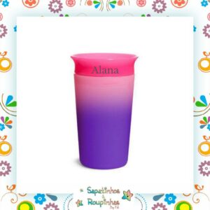 Munchkin - Copo De Treinamento Miracle 360 Changing Color 266ml (12M+) Com Gravação A Laser - Imagem 3