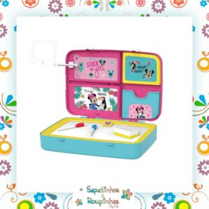 Disney Minnie Mouse - Mochila de Atividades da Minnie Com Canetinhas e Acessórios Multikids - Imagem 3