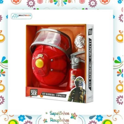 Multikids Baby - Kit De Bombeiro Brincando De Ser