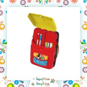 Disney Mickey Mouse - Mochila de Atividades do Mickey Com Canetinhas e Acessórios Multikids - Imagem 4