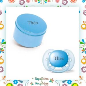 Philips Avent - Chupeta Ultra Soft - 6 á 18m Com Embalagem Em Metal Com Gravação A Laser - Imagem 4