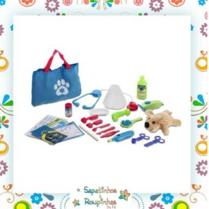 Multikids Baby - I Love My Pets Brincando De Veterinário 24 Peças - Imagem 3