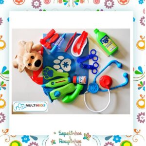 Multikids Baby - I Love My Pets Brincando De Veterinário 24 Peças - Imagem 4
