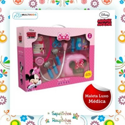 Disney Minnie Mouse - Maleta Luxo Minnie Médica Multikids
