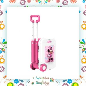 Disney Minnie Mouse - Maleta de Viagem Minnie Médico Play Set 3 em 1 Multikids - Imagem 3