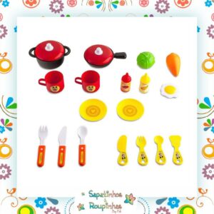 Disney Mickey Mouse - Maleta De Viagem Cozinha Do Mickey Play Set 3 em 1 Multikids - Imagem 3