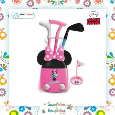 Disney Minnie Mouse - Kit De Golfe Da Minnie Com Tacos E Bolinhas Multikids
