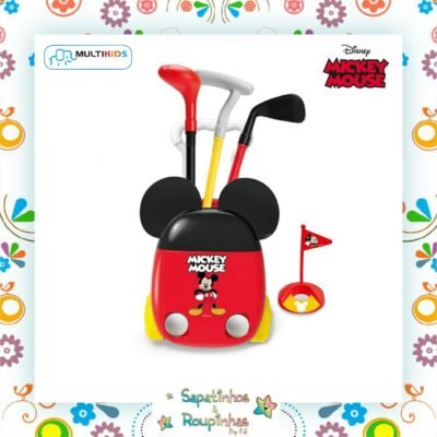 Disney Mickey Mouse - Kit De Golfe Do Mickey Com Tacos E Bolinhas Multikids