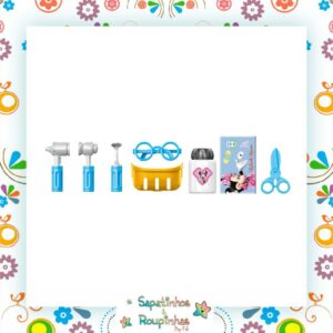 Disney Minnie Mouse - Maleta Com Alça Minnie Médica Com Acessórios Multikids - Imagem 3