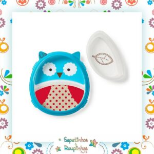 Skip Hop - Prato De Treinamento Coruja Com Gravação A Laser - Imagem 3