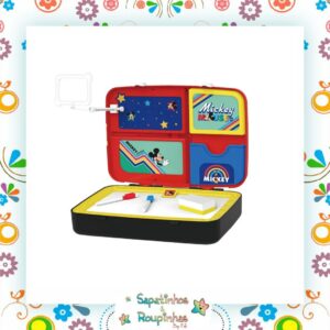 Disney Mickey Mouse - Mochila de Atividades do Mickey Com Canetinhas e Acessórios Multikids - Imagem 3