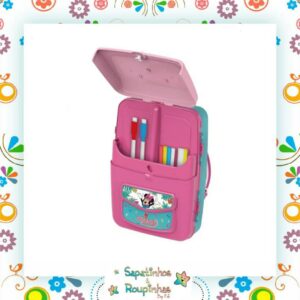 Disney Minnie Mouse - Mochila de Atividades da Minnie Com Canetinhas e Acessórios Multikids - Imagem 4