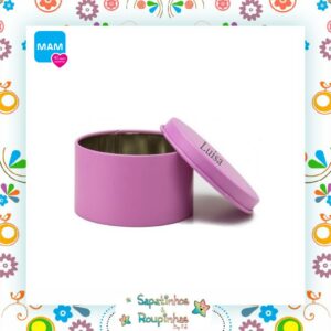 MAM - Kit 3 Peças Prendedor + Chupeta + Embalagem De Metal Com Gravação A Laser - Imagem 11