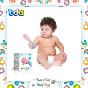 Toyster - Mãozinha Mordedor E Chocalho BDA - Imagem 1