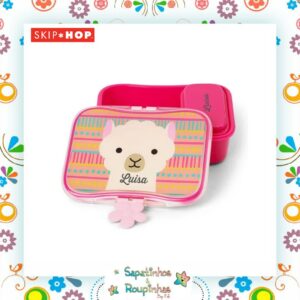Skip Hop - Kit Alimentação Zoo Lhama 5 Peças Com Gravação A Laser - Imagem 4