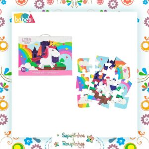 Babebi - Quebra Cabeça Gigante Unicórnio
