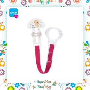 MAM - Kit 3 Peças Prendedor + Chupeta + Embalagem De Metal Com Gravação A Laser - Imagem 9