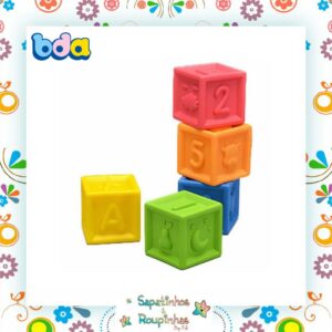 Toyster - Brinquedo Cubos Divertidos De Silicone BDA - Imagem 3