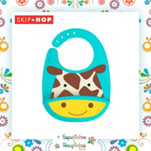 Skip Hop - Babador Cata Migalhas De Silicone Zoo - Imagem 3