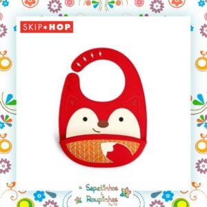 Skip Hop - Babador Cata Migalhas De Silicone Zoo - Imagem 5