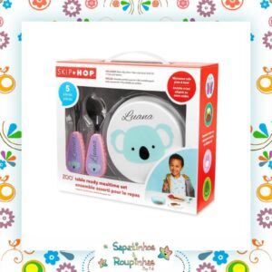 Skip Hop - Kit De Alimentação Zoo Coala 5 peças Com Gravação A Laser - Imagem 5