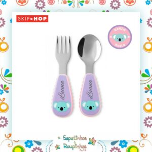 Skip Hop - Kit De Alimentação Zoo Coala 5 peças Com Gravação A Laser - Imagem 4
