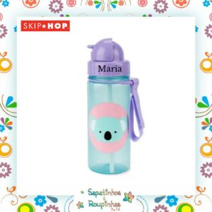 Skip Hop - Garrafa Flip Zoo - Skip Hop Com Gravação A Laser - Imagem 8
