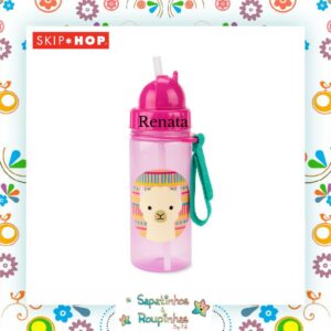 Skip Hop - Garrafa Flip Zoo - Skip Hop Com Gravação A Laser - Imagem 3