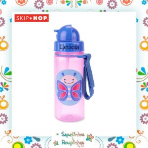 Skip Hop - Garrafa Flip Zoo - Skip Hop Com Gravação A Laser - Imagem 5