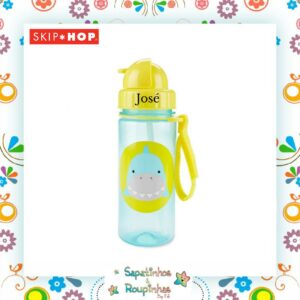 Skip Hop - Garrafa Flip Zoo - Skip Hop Com Gravação A Laser - Imagem 4