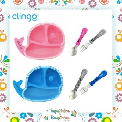 Clingo - Kit Alimentação Com Gravação A Laser