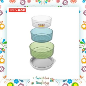 Skip Hop - Kit Com 3 Tigelas Zoo Girafa Com Gravação A Laser - Imagem 3